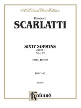 60 Sonatas Vol 1 piano sheet music cover Thumbnail
